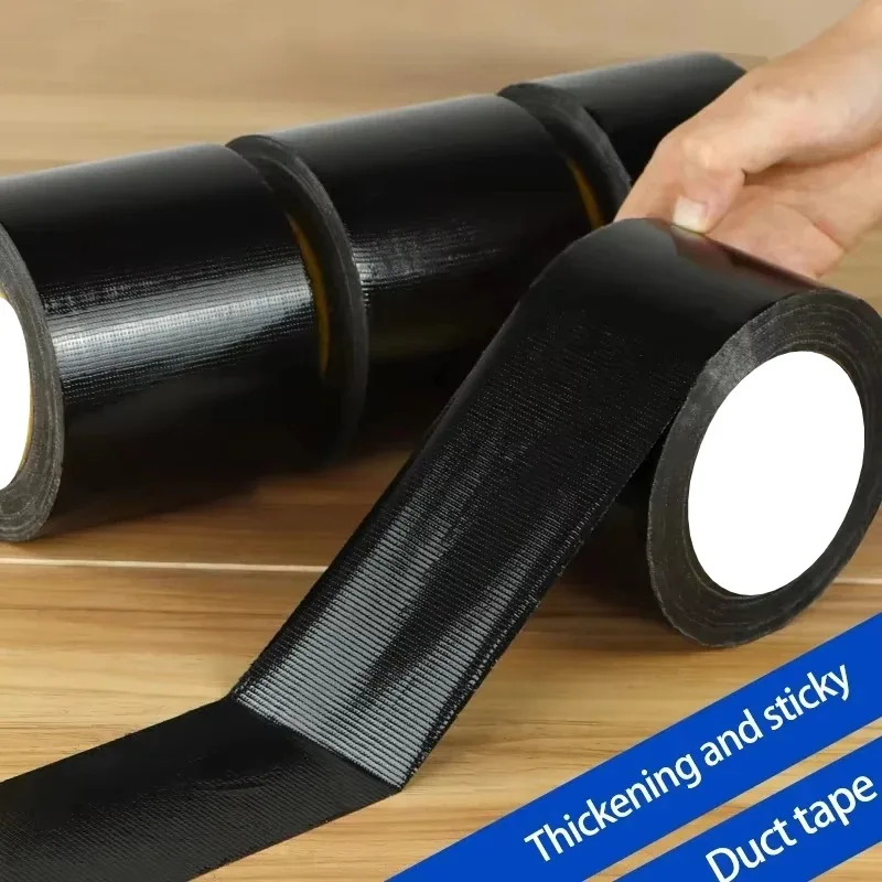 1 Rolle superklebendes Stoffklebeband, Reparatur des elektrischen Fahrradsitzes, Reparatur von Plane, Zeltreparatur, Blöcke Wasser und Blätter, kein Kleber Image