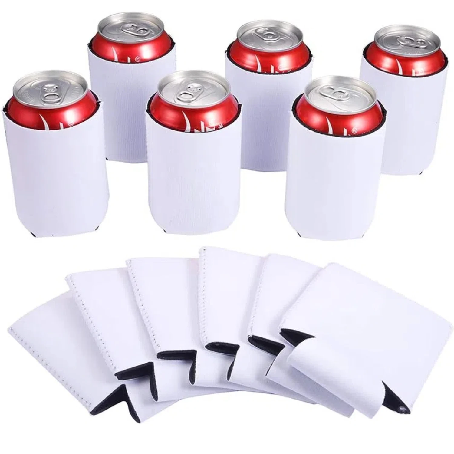 10/20 Stück Sublimations-Visitenkarten aus Metall – anpassbare 0,32 mm dicke Aluminiumrohlinge zum Gravieren und UV-Druck, weiß Image