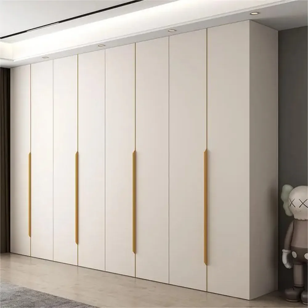 Supergroße 8-türige Schlafzimmermöbel, maßgeschneiderte Größe, Farbdesign, begehbarer Schrank, Kleiderschrank