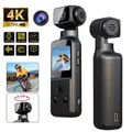 Fino a 128 GB 4K Fotocamera digitale tascabile Schermo da 1,33 pollici Ruota di 270 gradi Trasmissione Wifi Registra Telecamera sportiva portatile di movimento