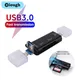 Lettore di schede di memoria USB Micro USB SD TF multifunzione 2 in 1 USB 3.0 tipo C per adattatore