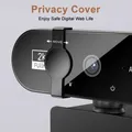 Mini telecamera 1080P Webcam Full HD 2K con microfono Webcam USB 30fps per autofocus PC portatile