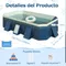 Piscine familiale pliable, grande piscine extérieure, fête aquatique d'été, piscine Non gonflable pour jardin extérieur
