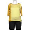Boss Orange Damen Bluse, Gr. 44, gelb, kein Etikett