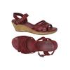 Timberland Damen Sandale, Gr. 37, bordeaux, Leder