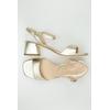 Unisa Damen Sandale, Gr. 41, gold, Leder