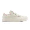 Sneaker CONVERSE "CHUCK TAYLOR ALL STAR LIFT FLORAL EMBROIDERY LOW TOP", Gr. 42, egret, sugar berry, cactus bud, Textil, sportlich, Schuhe