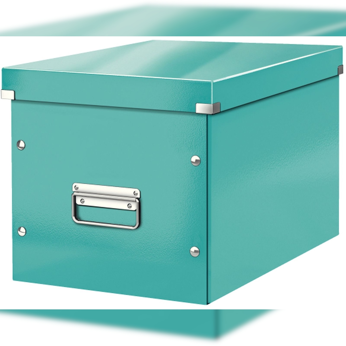 LEITZ Archivbox Click & Store Cube L Hartpappe eisblau Packung mit 6 Stück Image