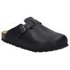 Clog JOSEF SEIBEL "Hermine 04", Damen, Gr. 44, schwarz, Leder, klassisch, Schuhe, Hausschuh, Schlupfschuh mit Schnallenverschluss