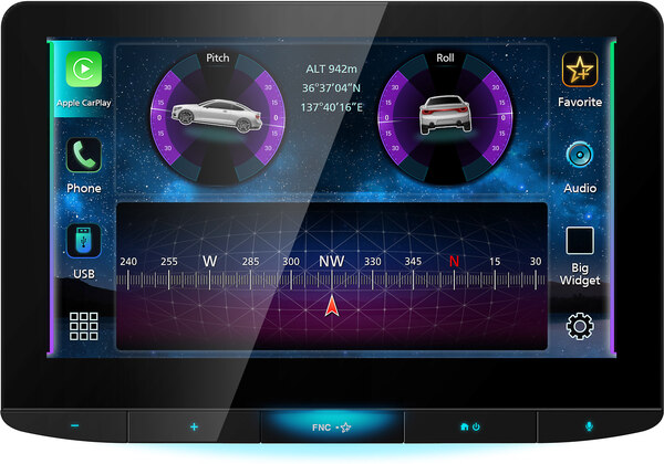 JVC KW-Z1001W Digital Multimedia Receiver