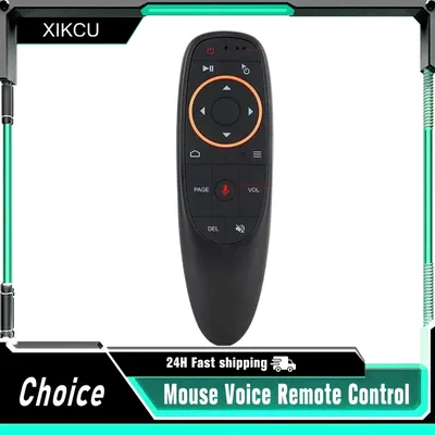 G10S Mouse Remote Control Voice Remote Control 2.4G RF USB Wireless Remote Control With 6-axis Gyroscope For PC Smart Android TV