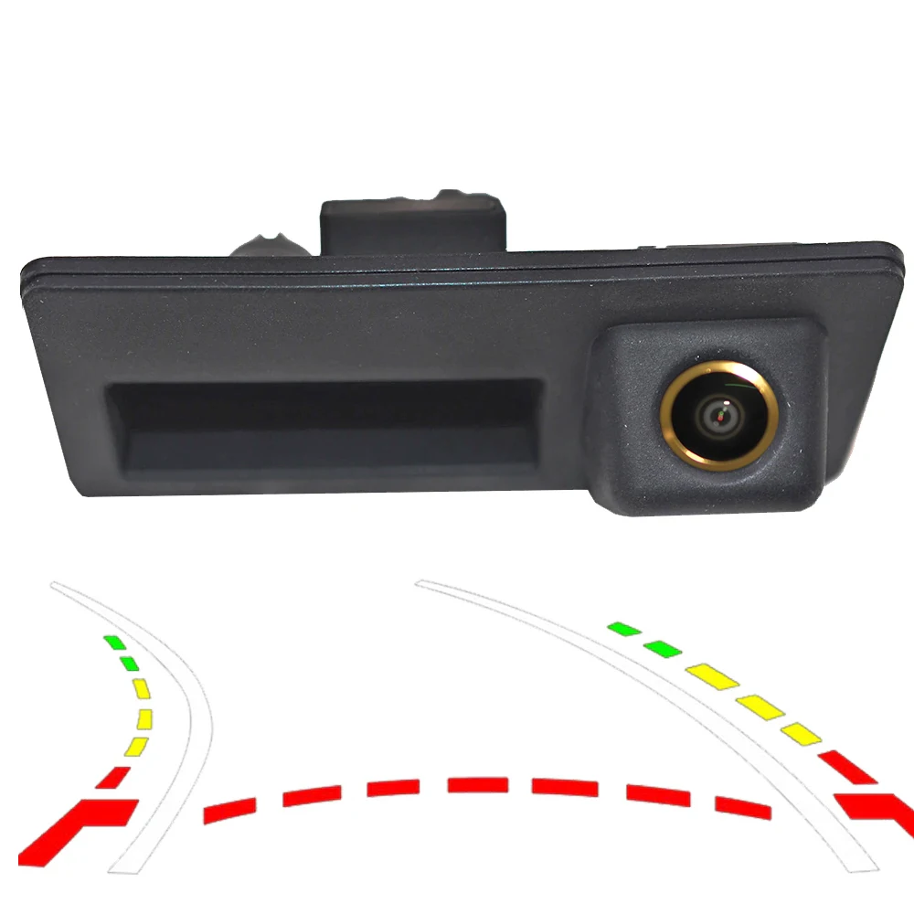 Aycetry! CCD HD Auto Stamm Griff Rückansicht Kamera für Audi A4 A5 S5 Q3 Q5 für VW Golf Passat Tiguan touran Jetta Touareg B6 B7 Image
