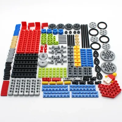 182 Stück Blöcke kompatibel mit Liftarm Beam Cross Achs verbinder Panel Moc Zubehör mechanische Auto Bulk technische Teile Spielzeug Image