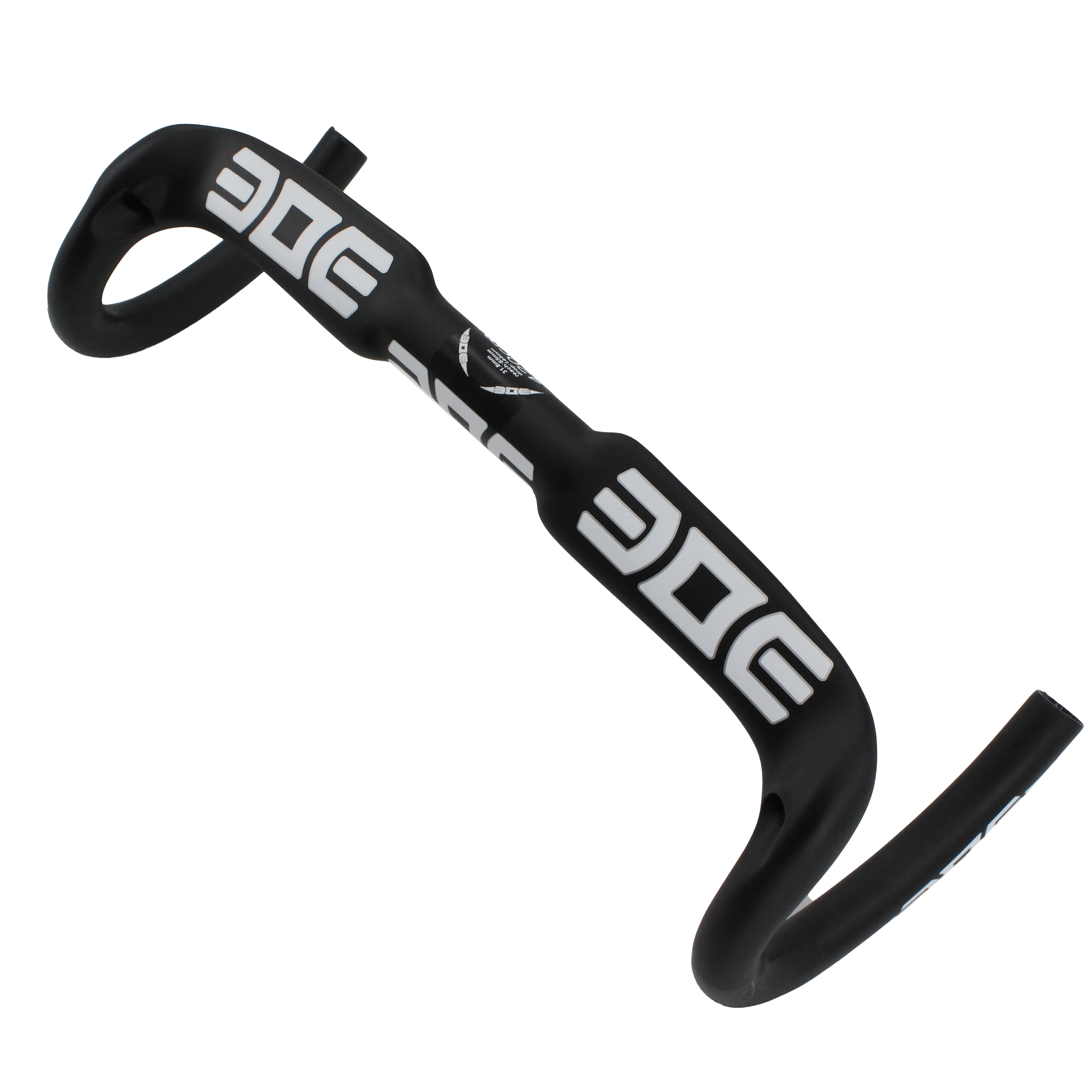 Neueste Windreaver Racing Rennrad Matt UD Vollcarbon Fahrradlenker Carbon gebogene Stange 31,8 * 400/420/440 mm leichte Teile Image