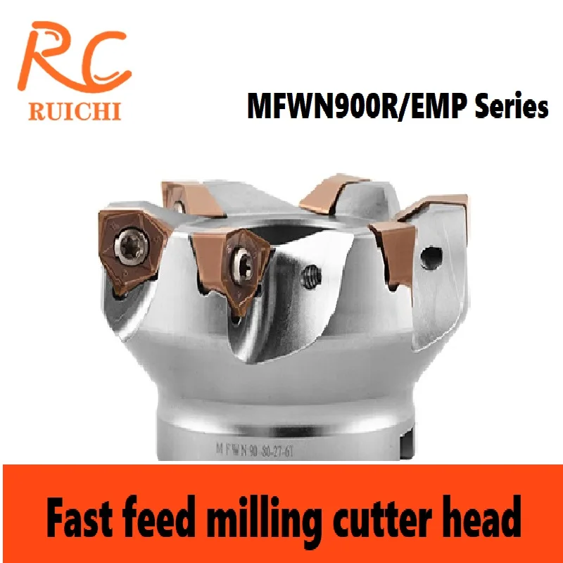MFWN900R/EMP CNC-Fräskopf-Bearbeitungszentrum, doppelseitiger sechseckiger Nachschneide- und Hobelfräser Image