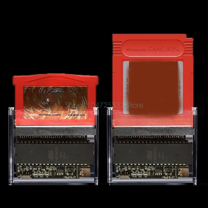 GBxCart Reader/Writer Backup-Adapter für Game Boy GBC-Patronen, USB Retro Game Card Connector Dumper mit Save Support Image
