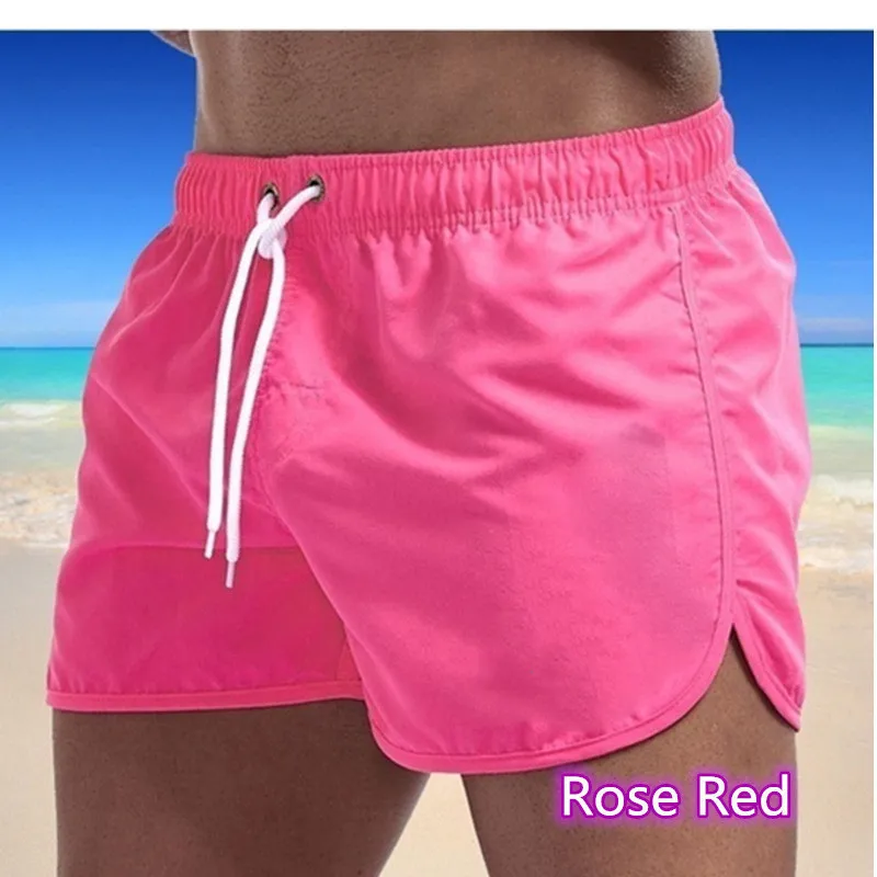 Herren-Badeanzug-Shorts, Strandmode, sexy Badehose, Herren-Badeanzug, niedrige Taille, atmungsaktiv, Surfen Image