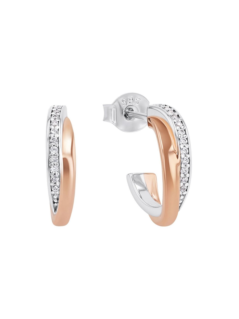 amor Creolen Damen mehrfarbig, ONE SIZE Image