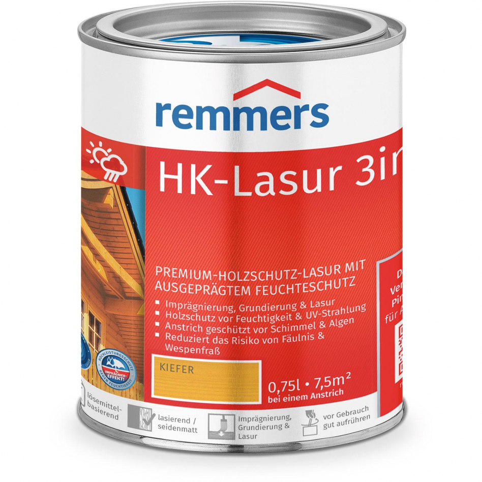 Remmers HK-Lasur 3in1 kiefer RC-270, 0,75 l Image