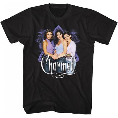 TEMU T Shirt Sisters Photo Adult Black Short Sleeve Supernatural Fantasy 90s Tv Series Graphic Tees Image