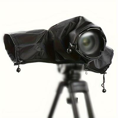 TEMU Newks Waterproof Rain Cover For Dslr Cameras - Made Of Nylon Image