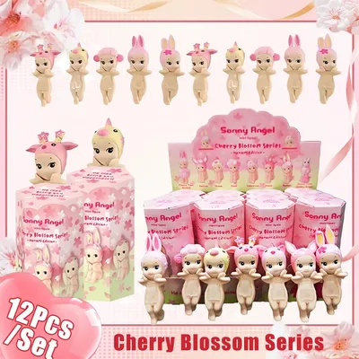 NEW Sonny Cherry Blossom Series Blind Box Toy Pre-Sale Hanami Edition Collectible Mini Figure Desktop Kids Birthday Gift