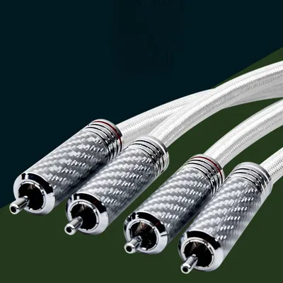 QED Signature Version Stereo RCA Cable High-Performance Premium Hi-Fi Audio 2rca to 2rca