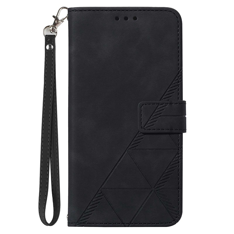 Phone Case For Samsung Galaxy S26 Ultra Plus S25 S24 S23 S22 S23 FE S21 Ultra Plus S20 A55 5G A35 5G Back Cover with Stand Holder with Wrist Strap Card Slot Retro TPU PU Leather