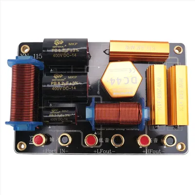 550W Audio Frequency Divider Two Way Speaker Crossover 15 12Inch Stage Performance High Power