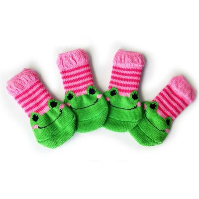 Anti Slip Dog Socks to Prevent Licking Paws Dog Shoes for Hot Pavement Dog Booties for Small Medium Large Senior Dogs Traction Control Boots Paw Protectors for Hardwood Floors