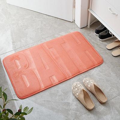Memory Foam Bath Mat, Cobblestone Super Absorbent Bath Mat, Machine Washable And Ultra Soft, Bathroom Supplies