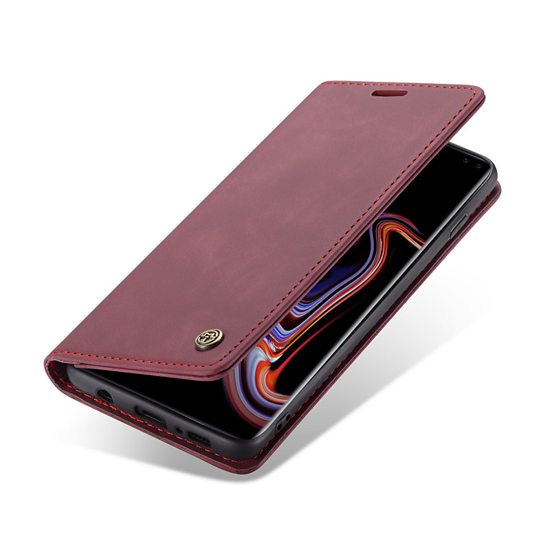 Phone Case For Samsung Galaxy S23 S22 S21 FE S21 Ultra Plus S20 A54 A53 A13 A23 A52 Wallet Case with Stand Holder Magnetic Flip Shockproof Solid Colored PU Leather