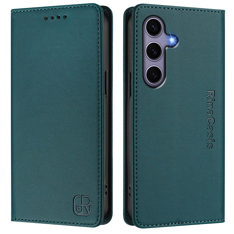 Phone Case For Samsung Galaxy S26 Ultra Plus S25 S24 S23 S24 FE S22 S21 Ultra Plus S20 A55 5G A35 5G Flip Cover with Stand Holder Magnetic Support Wireless Charging Retro TPU PU Leather