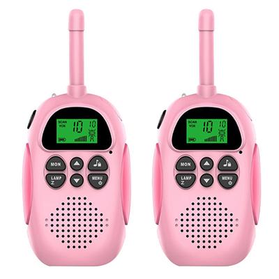 2PCS 3-5km Range Two Way Long Range Walkie Talkies Radio Interphone Toys Outdoor Walking Camping Gifts