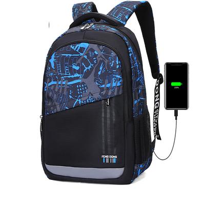 Backpacks School Backpack Set with Sling Bag Boys Backpacks for School Backpack with USB Charger Reflective Waterproof Backpack Back to School Gift