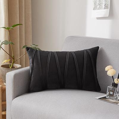 Decorative Toss Pillows Velvet Cover for Pillows Pillow Case Cover Home office Pillow Case Cover Modern Sample Room Cushion Cover Outdoor Cushion for Sofa Couch Bed Chair Pink Blue Sage Green Purple