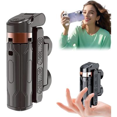 Pocketflex Mini Tripod, 2025 Upgrade Pocket Flex Mini Tripod, 360 Rotation Razunoth Jj02, Bluetooth 5.2 Chip Remote Selfie Stick, Vlogs, Photography