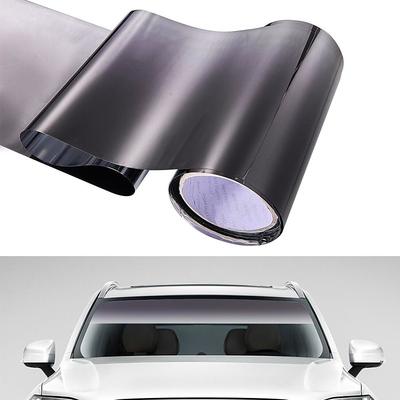20X150cm Car Front Windshield Tint Sun Blocking Window Tint Universal Sun Shade Sun Visor Protection Film Windshield Sun Protection Sticker Car Accessories