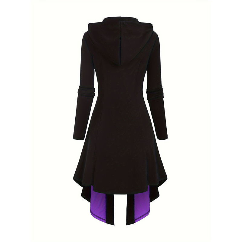 Punk Gothic Medieval Renaissance Dress Cosplay Costume Witch Goth Girl Fancy Dress Women's Walpurgis Night Halloween Carnival Masquerade Party / Evening Festival Adults' Dress