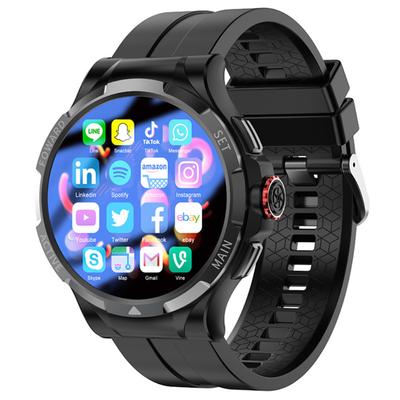 iMosi V10 Smart Watch 1.43 inch Smartwatch Fitness Running Watch 4G Pedometer Call Reminder Activity Tracker Compatible with Smartphone Men Waterproof Long Standby Hands-Free Calls IP 67 47mm Watch