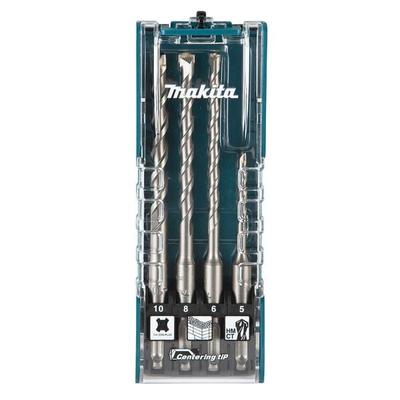 makita Betonbohrer-Set E-13596 HM/CT Bohrer 5 x 110 mm, 6/8/10 x 160 mm 4-teilig Image