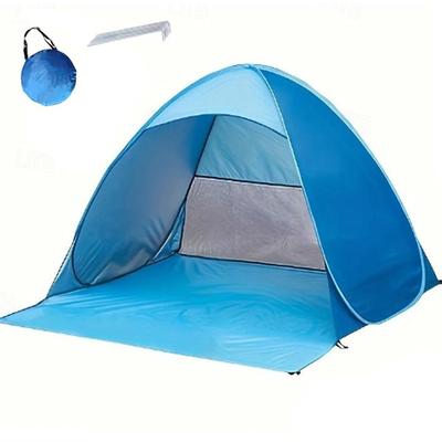 Automatic Instant Up Beach Tent Lightweight Outdoor Beach Shade Sun Shelter with Carry Bag