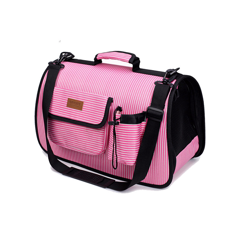 Dog Cat Pets Carrier Bag Travel Backpack Travel Bag Airline Approved Pet Carrier Dog Carrier Backpack Adjustable Portable Breathable Solid Colored Classic Nylon puppy Small Dog Training Outdoor Hiking