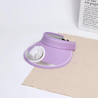 Fan Hat Sun Visors Hat with Fan, Large Area Sun Hat with 2 Speeds Cooling Fan, Sun Protection