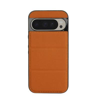 Phone Case For Google Pixel 9 Pro Pixel 9 Pro XL Pixel 8 Pro Pixel 8 Pixel 9 Back Cover with Stand Holder Magnetic Card Slot Retro TPU PU Leather