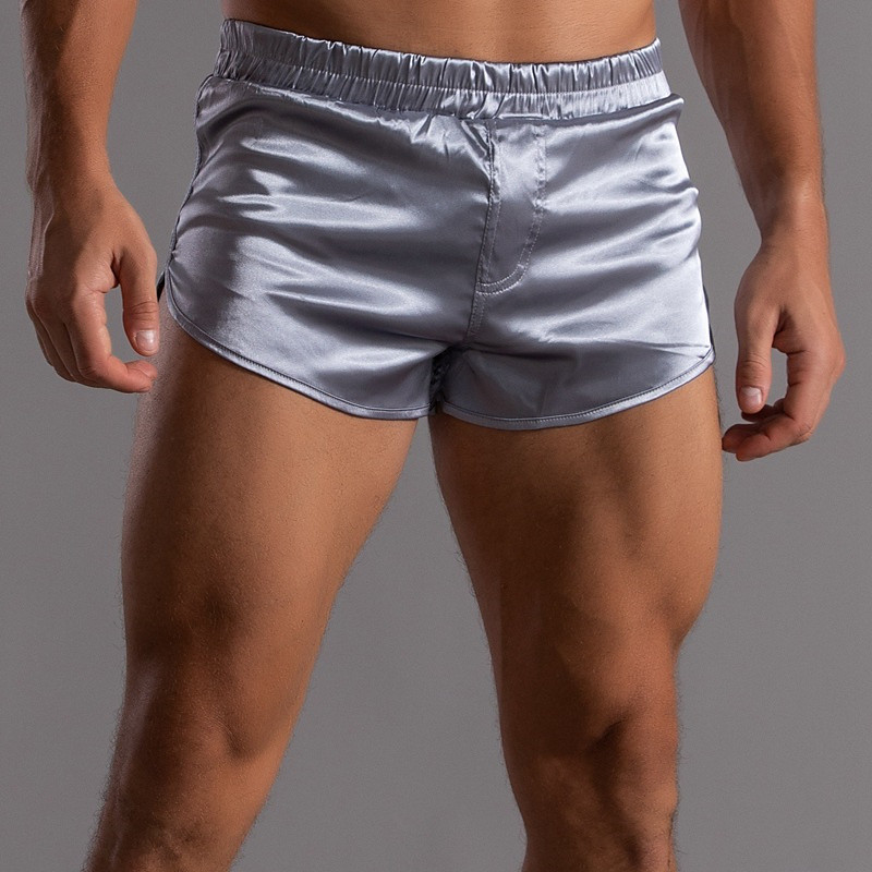 Men's Athletic Shorts 3 inch Shorts Short Shorts Running Shorts Gym Shorts Elastic Waist Solid Color Breathable Quick Dry Short Sports Outdoor Fitness Running Casual / Sporty Athleisure Black Green