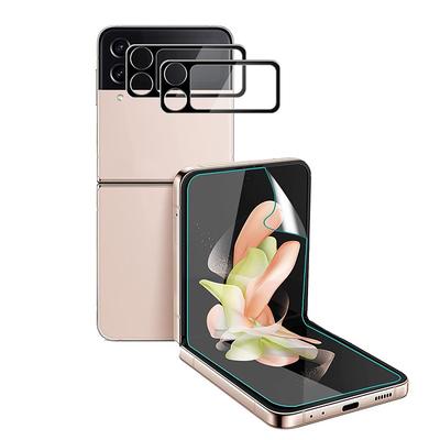 [22Pack] Screen Protector Camera Lens Protector For Samsung Galaxy Z Flip 7 Z Flip 6 Z Flip 5 Z Flip 4 Z Flip 3 TPU Hydrogel 9H Hardness Anti Bubbles Anti-Fingerprint High Definition Explosion
