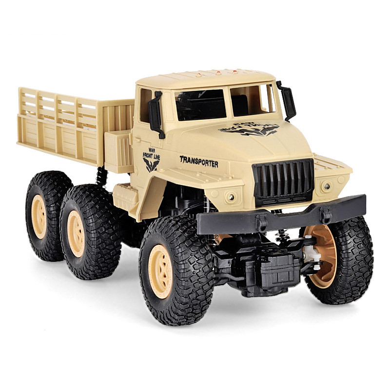 Children's Toys 116 Six Wheel Drive Military Vehicle Climbing Off Road Outdoor Simulation Remote Control Vehicle Cross Border Christmas Gift