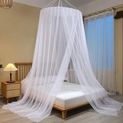 Mosquito Net Bed Canopy with Princess Top Easy to Install Suitable for Adult and Children King Size Bed
