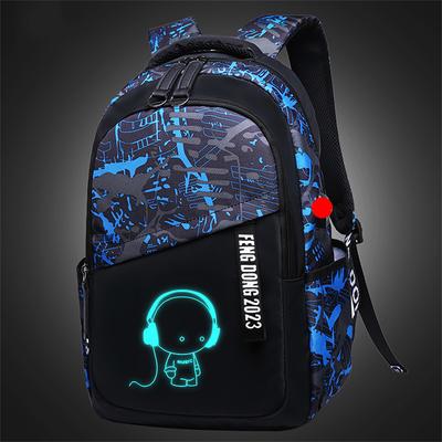 Backpacks School Backpack Set with Sling Bag Boys Backpacks for School Backpack with USB Charger Reflective Waterproof Backpack Back to School Gift